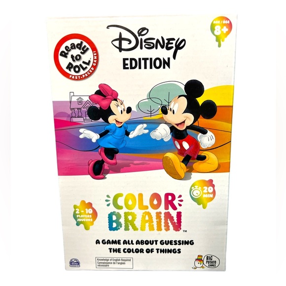 Color Brain Disney Edition Game Ready to Roll NIP - Picture 1 of 2